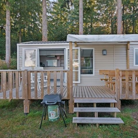MOBILHOME 4 personnes - Comfort XL | 2 Ch. | 4 Pers. | Terrasse surélevée