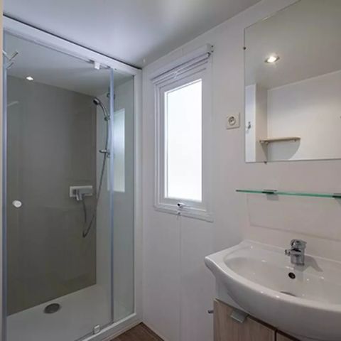 Stacaravan 6 personen - Comfort | 3 slaapkamers | 6 pers | Verhoogd terras | Airconditioning