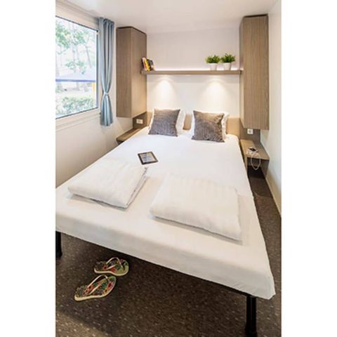 MOBILHOME 5 personas - Premium | 2 Dormitorios | 5 Pers. | Terraza Salón | Aire acondicionado