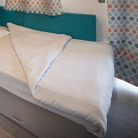 Stacaravan 5 personen - Premium | 2 slaapkamers | 5 pers. | Terras Lounge | Airconditioning