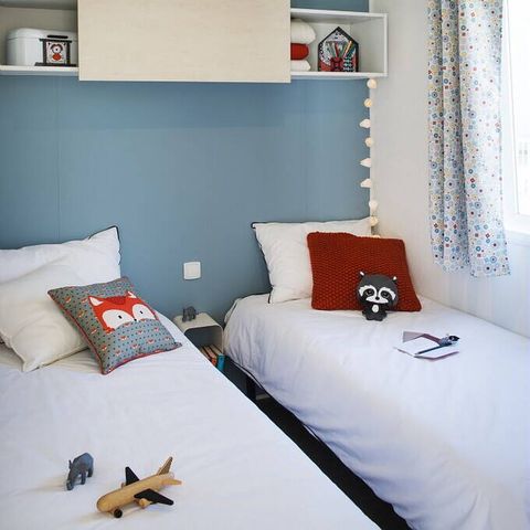 CASA MOBILE 4 persone - Premium | 2 Camere da letto | 4 Persone | Terrazza rialzata | Aria condizionata