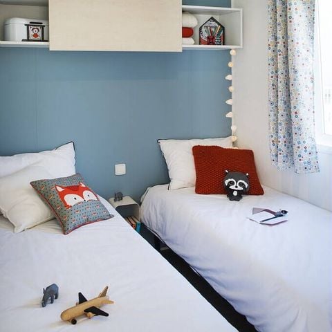 Stacaravan 4 personen - Premium | 2 Slaapkamers | 4 Pers | Verhoogd terras | Airconditioning