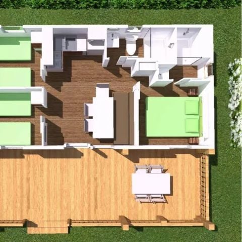 CASA MOBILE 6 persone - Mobilhome Tosca deluxe s