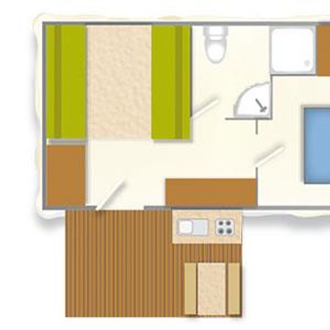 Stacaravan 4 personen - BAIA KLASSE