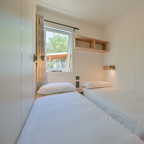 Mobilheim 4 personen - Mobilheim | Comfort | 2 Zi. | 4 Pers. | Erhöhte Terrasse | Klim.