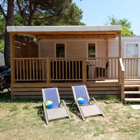 Stacaravan 7 personen - Happy premium suite