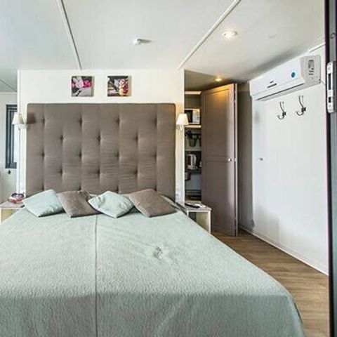 MOBILHOME 2 personas - Confort | Estudio | 2 personas | Terraza elevada | 1 baño | Aire acondicionado