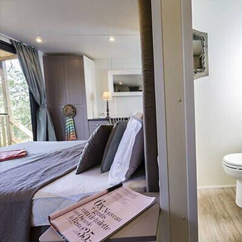 MOBILHOME 2 personas - Confort | Estudio | 2 personas | Terraza elevada | 1 baño | Aire acondicionado