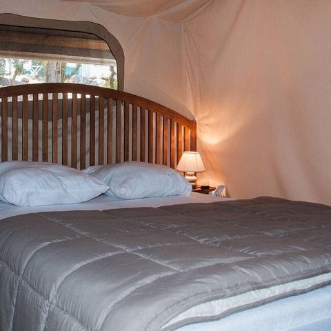 CANVAS AND WOOD TENT 5 people - LODGE KENYA