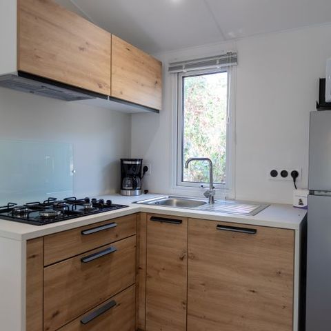Mobile home 5 persons - LAVEZZIA - 2 bedrooms + Air conditioning