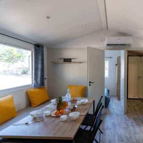 Mobile home 6 persons - California- 3 bedrooms + Air conditioning + TV