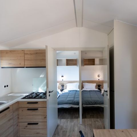 Mobile home 6 persons - California- 3 bedrooms + Air conditioning + TV