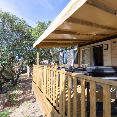 Mobile home 6 persons - California- 3 bedrooms + Air conditioning + TV
