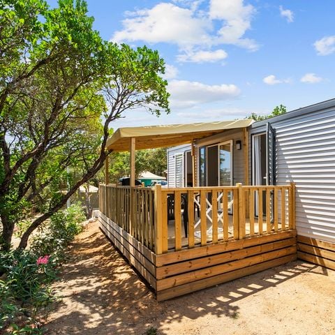 MOBILHOME 4 personnes -  Key West - 2 chambres - 2 salles de bains + TV + Spa