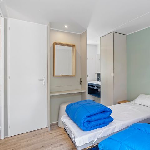 Mobilheim 4 Personen -  Key West - 2 Schlafzimmer - 2 Badezimmer + TV + Spa