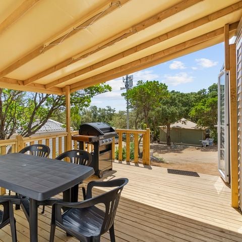 MOBILHOME 4 personnes -  Key West - 2 chambres - 2 salles de bains + TV + Spa