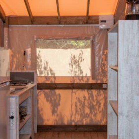 CASA MOBILE 5 persone - Lodge SAHARI 24m² - 2 camere da letto - terrazza 10m² (con servizi igienici)