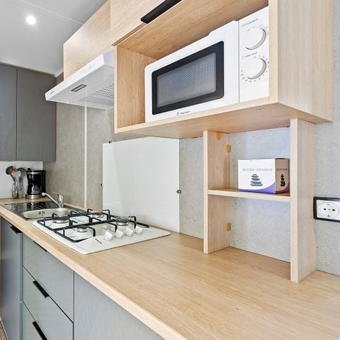 Mobilheim 6 Personen - Lodge - 3 Schlafzimmer