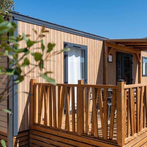 Mobile home 4 persons - Mobile home Cagna - 2 bedrooms - 2 bathrooms + tv