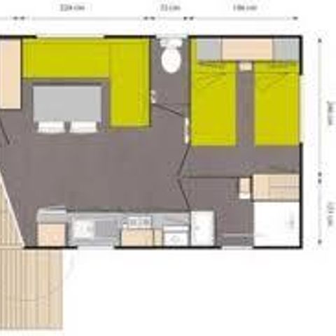 MOBILE HOME 4 people - O'Hara + Air Conditioning