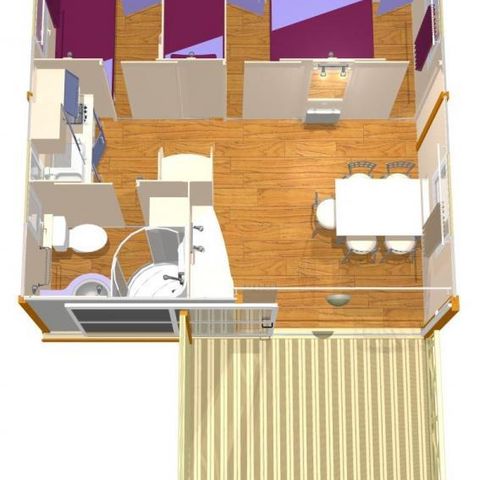 BUNGALOW 5 people - Morea