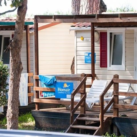 MOBILE HOME 6 people - Classic | 2 Bedrooms | 4/6 Pers. | Raised terrace | Air-con.