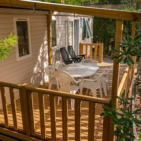 MOBILE HOME 6 people - Mobile-home | Comfort | 3 Bedrooms | 6 Pers. | Raised terrace | Air conditioning