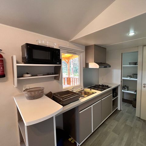 MOBILE HOME 4 people - Mobile-home | Comfort XL | 2 Bedrooms | 4 Pers. | Raised terrace | Air-con.