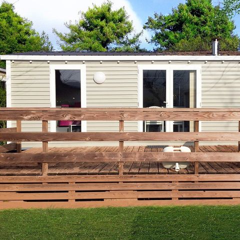 MOBILE HOME 4 people - Classic | 2 Bedrooms | 4 Pers. | Terrace with roof overhang, not covered | Air conditioning.