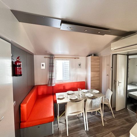 MOBILE HOME 4 people - Mobile-home | Comfort | 2 Bedrooms | 4 Pers. | Uncovered raised terrace | Air-conditioning.