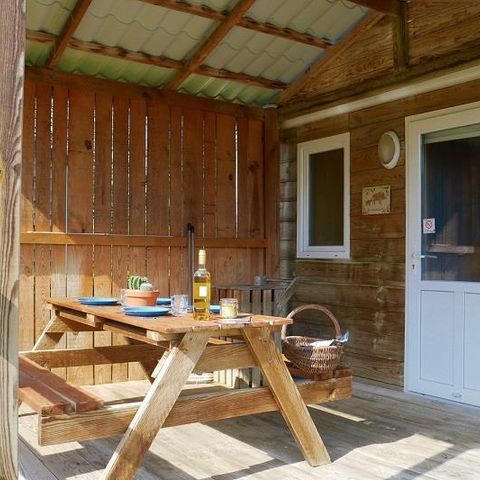 MOBILHOME 5 personnes - STYLE CHALET