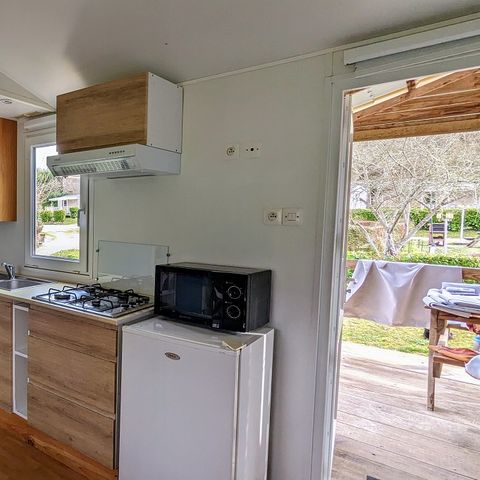 MOBILHOME 5 personnes - STYLE CHALET
