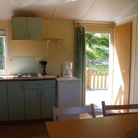 CHALET 4 people - Wooden rental with covered terrace