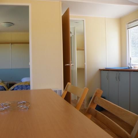 Chalet 4 personen - Houten huurwoning met overdekt terras