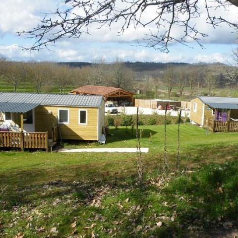 Chalet 4 personen - Houten huurwoning met overdekt terras