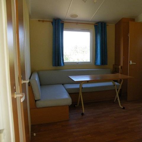 Chalet 4 Personen - Locatif Holz mit überdachter Terrasse