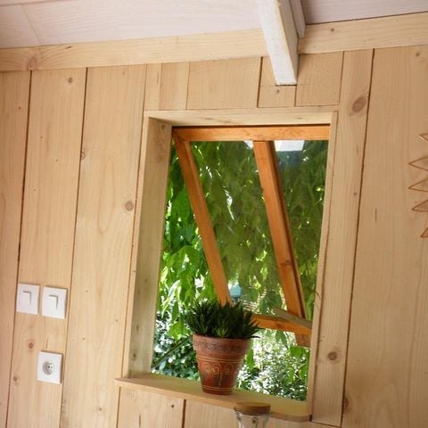 Bungalow 2 personen - Cabane Roulotte 10 m² met terras