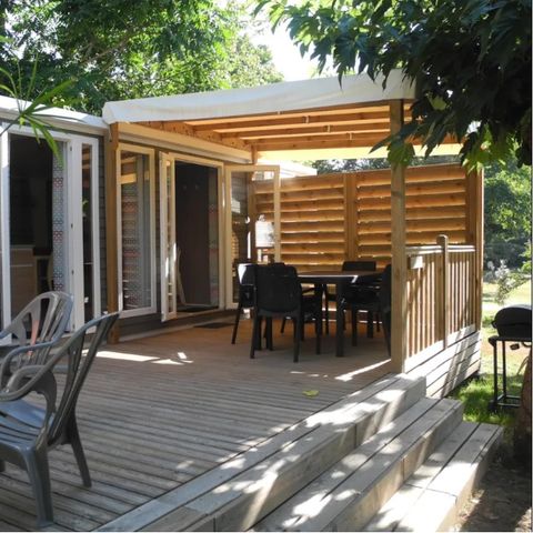 MOBILE HOME 6 people - SUPER PREMIUM 3 BDRMS / 2 SHOWER ROOMS - AIR-CONDITIONED