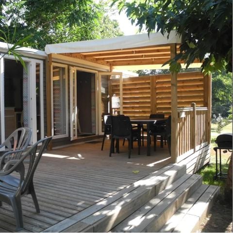 MOBILE HOME 6 people - SUPER PREMIUM 3 BDRMS / 2 SHOWER ROOMS - AIR-CONDITIONED