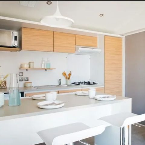 CASA MOBILE 4 persone - SUPER PREMIUM 2 CAMERE DA LETTO / 2 BAGNI CON DOCCIA - ARIA CONDIZIONATA