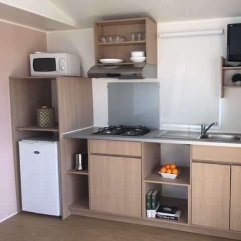 Stacaravan 5 personen - 2 kamers 4 volwassenen + 1 kind