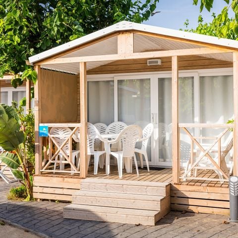 Mobilhome 4 personnes - Comfort XL | 2 Ch. | 4 Pers. | Terrasse surélevée | Clim