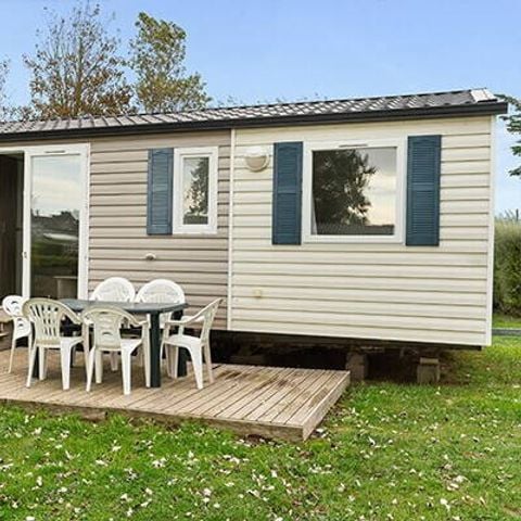 MOBILHOME 4 personnes - Comfort | 2 Ch. | 4 Pers. | Terrasse simple | Clim.
