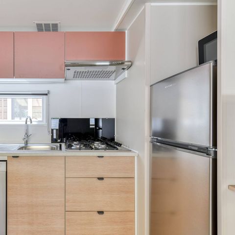 Mobilheim 6 Personen - Comfort | 3 Zi. | 6 Pers. | Terrasse Lounge | Clim.