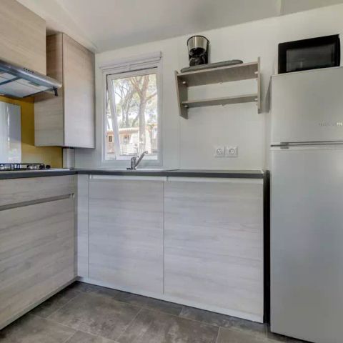 Stacaravan 6 personen - Mobile-home | Comfort | 2 Slaapkamers | 4/6 Pers. | Single terras | Air-con.