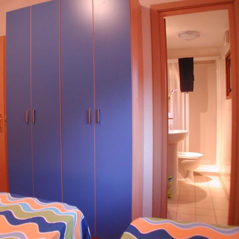 Stacaravan 5 personen - Comfort