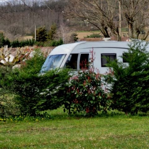 Kampeerplaats - Standplaats + 10 A elektriciteit + 1 voertuig + tent of caravan