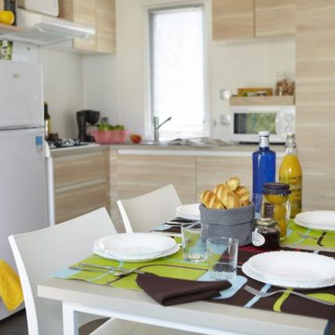 Stacaravan 5 personen - Stacaravan Riuet