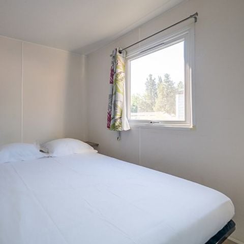 Mobilheim 4 personen - Comfort | 2 Schlafz. | 4 Pers. | Erhöhte Terrasse | Klimaanlage