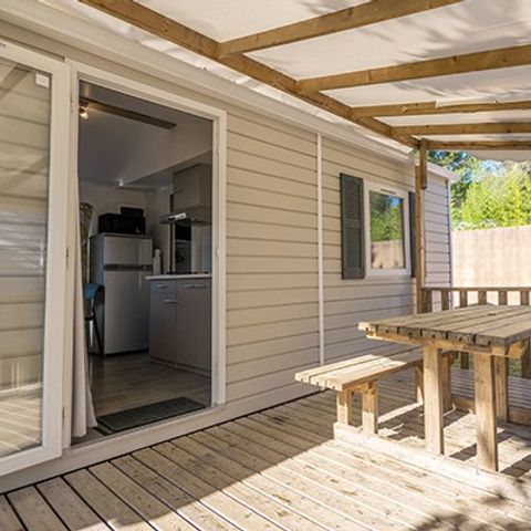 MOBILE HOME 4 people - Comfort | 2 Bedrooms | 4 Pers | Raised terrace | Air conditioning